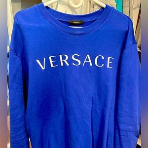 Versace xxl sweater blue with bag